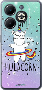 Силиконовый чехол I'm hulacorn для Infinix Smart 8 Plus - 3976u-3677 изображение 