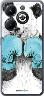 Силиконовый чехол Панда-боксер для Infinix Smart 8 Plus - 4104u-3677 изображение 