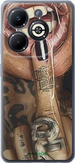 Силиконовый чехол Swag-girl для Infinix Smart 8 Plus - 4124u-3677 изображение 