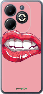 Силіконовий чехол Sexy lips для Infinix Smart 8 Plus - 4174u-3677 изображение 