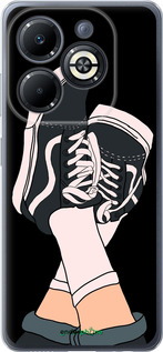 Силіконовий чехол Кеди для Infinix Smart 8 Plus - 4265u-3677 изображение 