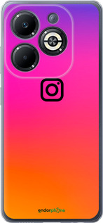 Силіконовий чехол Instagram для Infinix Smart 8 Plus - 4273u-3677 изображение 