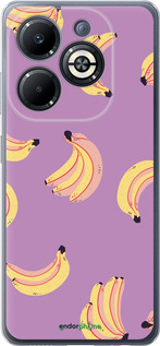 Силиконовый чехол Бананы для Infinix Smart 8 Plus - 4312u-3677 изображение 