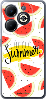 Силиконовый чехол Hello Summer для Infinix Smart 8 Plus - 4356u-3677 изображение 