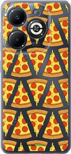Силіконовий чехол Піца для Infinix Smart 8 Plus - 4408u-3677 изображение 