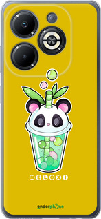 Силиконовый чехол Панда 1 для Infinix Smart 8 Plus - 4558u-3677 изображение 