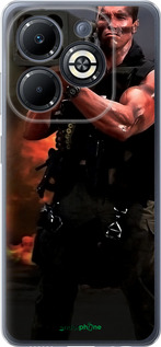 Силиконовый чехол Базука для Infinix Smart 8 Plus - 4564u-3677 изображение 