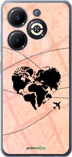 Силіконовий чехол Подорожуй для Infinix Smart 8 Plus - 4607u-3677 изображение 