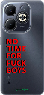 Силиконовый чехол Нет времени для Infinix Smart 8 Plus - 4635u-3677 изображение 