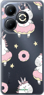 Силіконовий чехол Єдиноріжки для Infinix Smart 8 Plus - 4659u-3677 изображение 