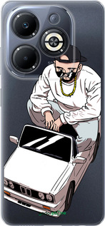 Силиконовый чехол Тачка для Infinix Smart 8 Plus - 4663u-3677 изображение 