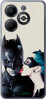 Силиконовый чехол Бэтмен для Infinix Smart 8 Plus - 4678u-3677 изображение 