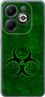 Силіконовий чехол biohazard 30 для Infinix Smart 8 Plus - 4848u-3677 изображение 