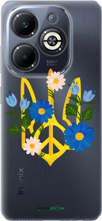 Силиконовый чехол Герб v3 для Infinix Smart 8 Plus - 5265u-3677 изображение 