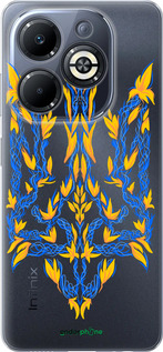 Силиконовый чехол Герб Украины v3 для Infinix Smart 8 Plus - 5313u-3677 изображение 