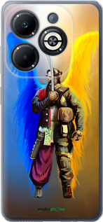 Силиконовый чехол Воин-Ангел для Infinix Smart 8 Plus - 5317u-3677 изображение 