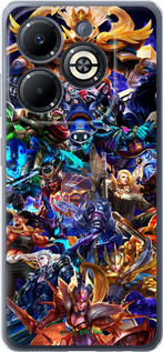 Силиконовый чехол № 5375 для Infinix Smart 8 Plus - 5375u-3677 изображение 