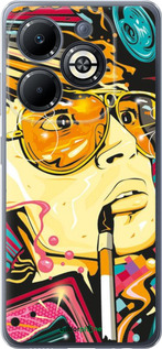 Силиконовый чехол № 5383 для Infinix Smart 8 Plus - 5383u-3677 изображение 