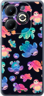 Силиконовый чехол № 5411 для Infinix Smart 8 Plus - 5411u-3677 изображение 