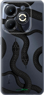 Силіконовий чехол Змії для Infinix Smart 8 Plus - 5473u-3677 изображение 