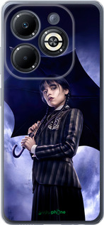 Силіконовий чехол Wednesday v2 для Infinix Smart 8 Plus - 5516u-3677 изображение 