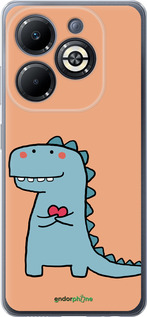 Силиконовый чехол Дракон для него для Infinix Smart 8 Plus - 5525u-3677 изображение 