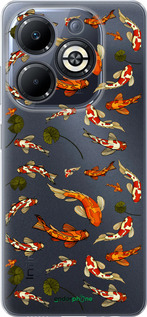 Силіконовий чехол Риби Кої для Infinix Smart 8 Plus - 5535u-3677 изображение 