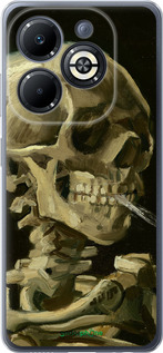 Силиконовый чехол Винсент Ван Гог. Череп для Infinix Smart 8 Plus - 5544u-3677 изображение 