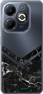Силиконовый чехол Мраморный шеврон для Infinix Smart 8 Plus - 5570u-3677 изображение 