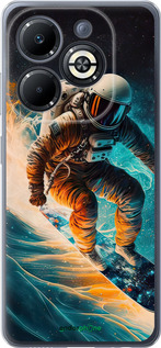 Силіконовий чехол Сноубордист для Infinix Smart 8 Plus - 5604u-3677 изображение 