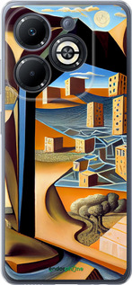 Силиконовый чехол Абстракция v2 для Infinix Smart 8 Plus - 5618u-3677 изображение 