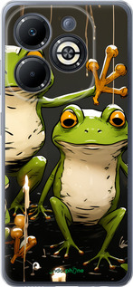 Силіконовий чехол Жабки 2 для Infinix Smart 8 Plus - 5657u-3677 изображение 