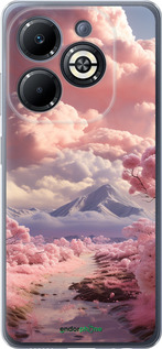 Силіконовий чехол Рожеві хмари для Infinix Smart 8 Plus - 5660u-3677 изображение 