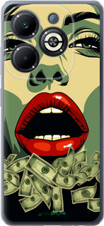 Силіконовий чехол Великі гроші 2 для Infinix Smart 8 Plus - 5668u-3677 изображение 