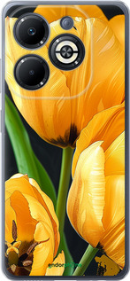 Силіконовий чехол Жовті тюльпани для Infinix Smart 8 Plus - 5991u-3677 изображение 
