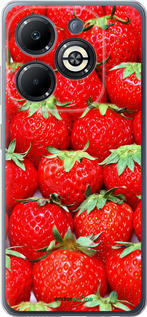 Силиконовый чехол Клубника для Infinix Smart 8 Plus - 6020u-3677 изображение 