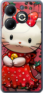 Силіконовий чехол hello kitty1 для Infinix Smart 8 Plus - 6036u-3677 изображение 