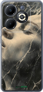 Силиконовый чехол Мраморная женщина для Infinix Smart 8 Plus - 6040u-3677 изображение 