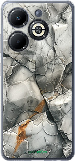 Силіконовий чехол Сірий мармур для Infinix Smart 8 Plus - 6041u-3677 изображение 