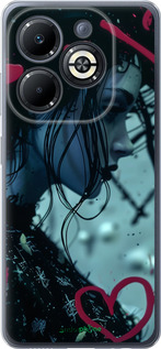 Силиконовый чехол XO Love v2 для Infinix Smart 8 Plus - 6057u-3677 изображение 