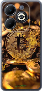 Силиконовый чехол Золотая лихорадка биткойна для Infinix Smart 8 Plus - 6089u-3677 изображение 