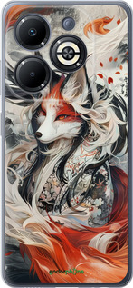 Силиконовый чехол Дух кицунэ' для Infinix Smart 8 Plus - 6107u-3677 изображение 