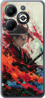 Силиконовый чехол Битва стихий для Infinix Smart 8 Plus - 6110u-3677 изображение 