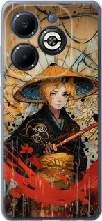 Силіконовий чехол Самурайська відвага для Infinix Smart 8 Plus - 6115u-3677 изображение 