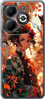 Силиконовый чехол Tanjiro для Infinix Smart 8 Plus - 6130u-3677 изображение 