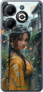 Силиконовый чехол Anime-girl для Infinix Smart 8 Plus - 6133u-3677 изображение 