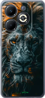 Силиконовый чехол Лев в сумерках для Infinix Smart 8 Plus - 6154u-3677 изображение 
