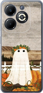 Силіконовий чехол Привид для Infinix Smart 8 Plus - 6245u-3677 изображение 