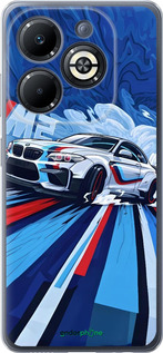 Силиконовый чехол БМВ для Infinix Smart 8 Plus - 6292u-3677 изображение 