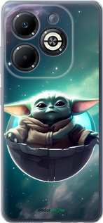 Силіконовий чехол Малышь йода для Infinix Smart 8 Plus - 6294u-3677 изображение 